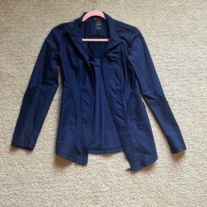 Navy Cherokee Form scrub jacket
